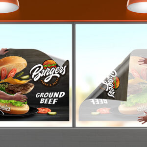 Window Cling Film - White (GF208)